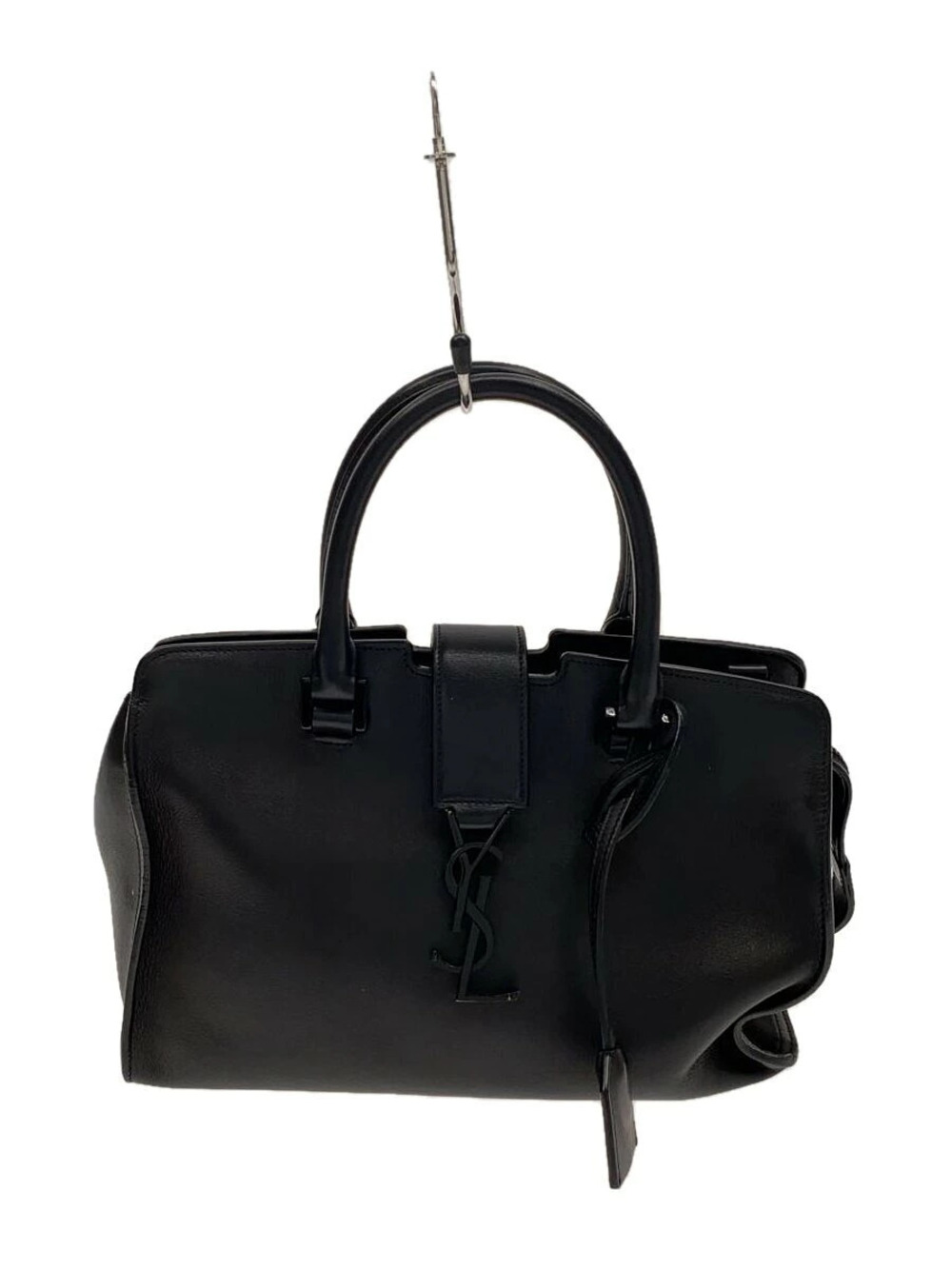 Saint Laurent Handbag Leather Black Shoulder strap